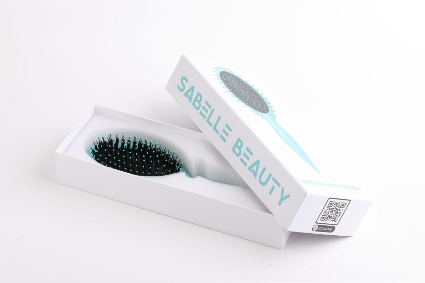 Detangling Brush Wheat Straw Handle and Nylon Bristle