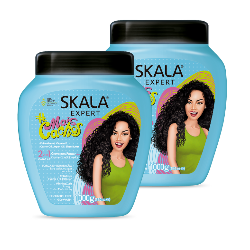 Skala - Mais Cachos - 2 in 1 Cream - 2 Pack