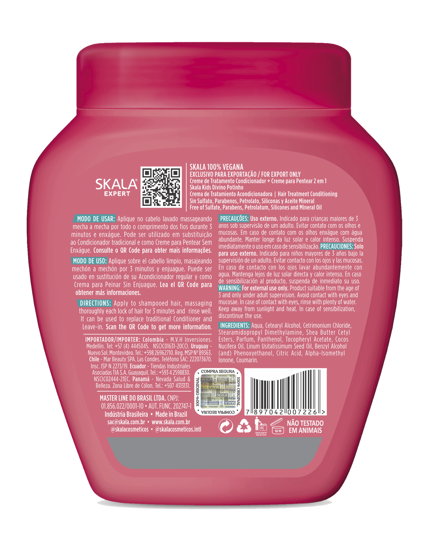 Skala - Crespinho Divino - 2 in 1 Cream - 1000g
