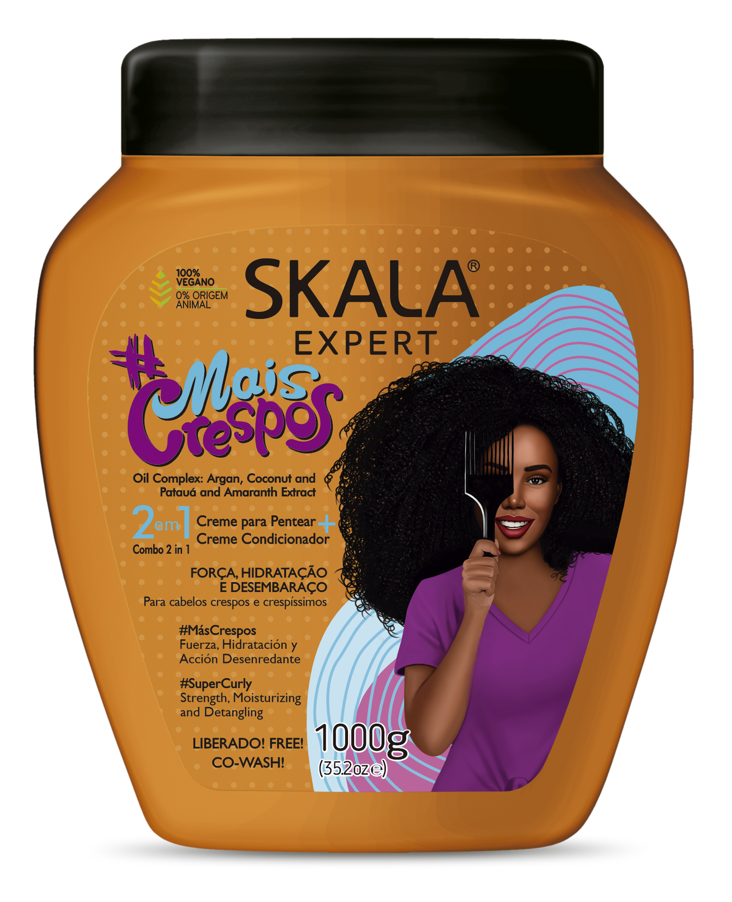 Skala - Mais Crespos - 2 in 1 Cream - 1000g